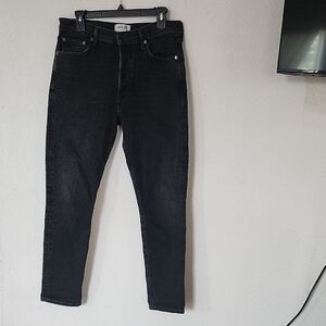 Agolde Women's Black Skinny Jeans